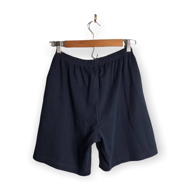 Lands End | Blue Sweatshorts High Rise Fit 3 Lounge shorts - Picture 7 of 8
